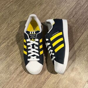 adidas Superstar Track Suit Pack Indigo Yellow